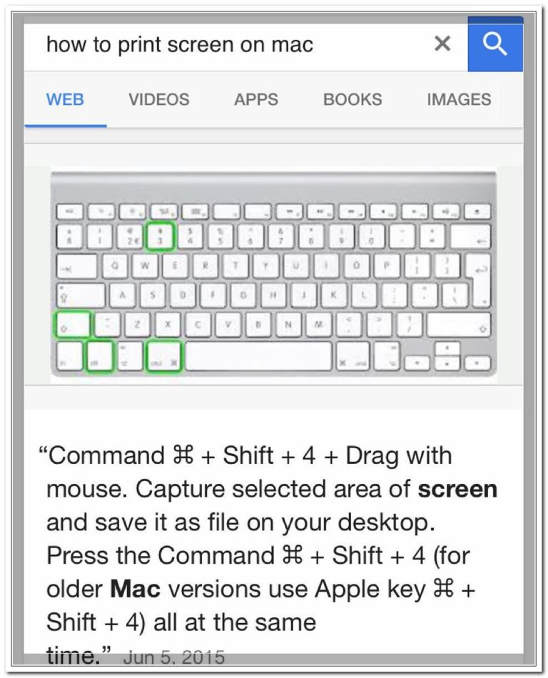 √ How to Do Print Screen on Mac (Capture Screen Image)